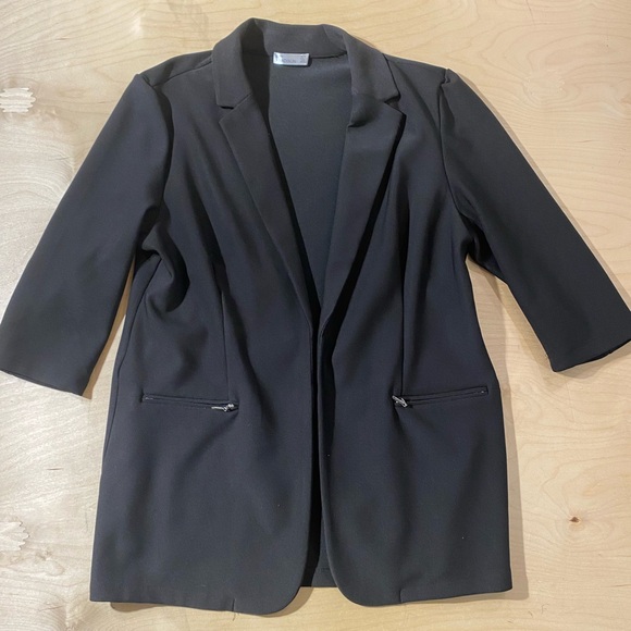 89th & Madison Classic Black Blazer XL (QG) - Picture 1 of 10